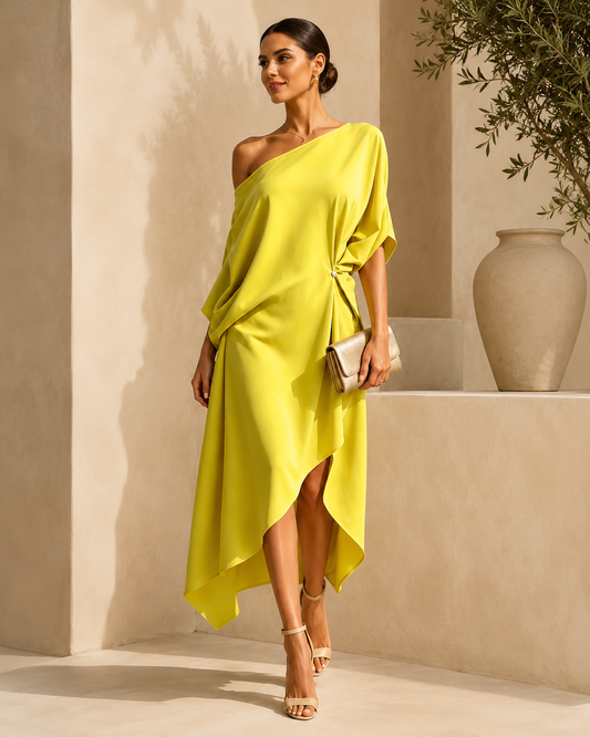 Sofía | Vestido asimétrico elegante Top Ventas