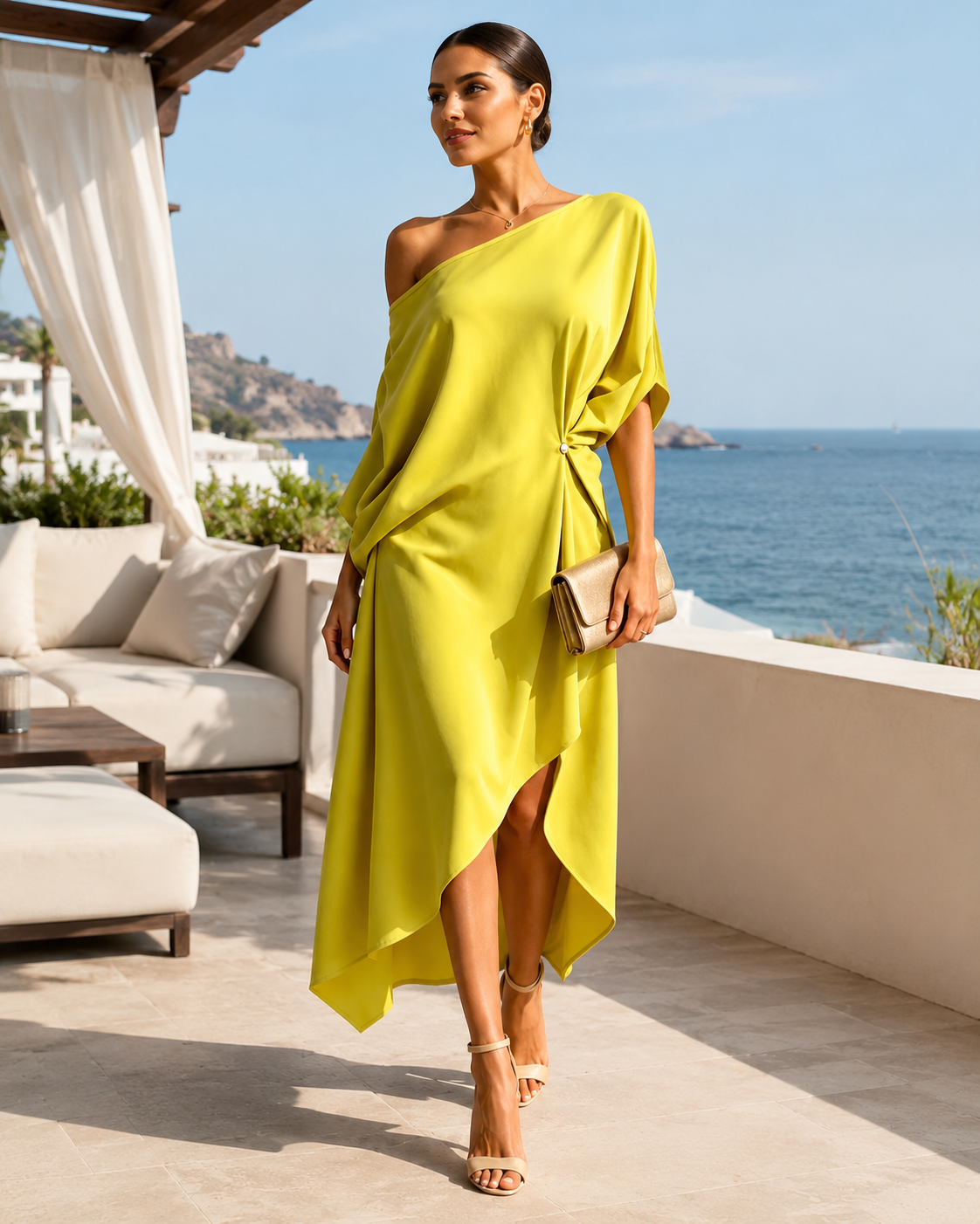 Sofía | Vestido asimétrico elegante Top Ventas
