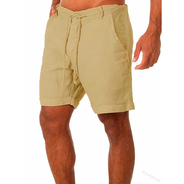 Shorts Casual Hombre | Lino y Algodón