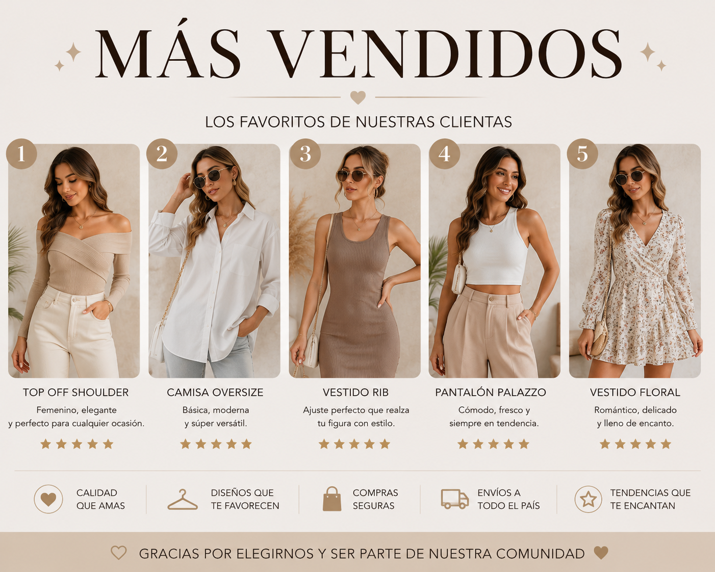 MÁS VENDIDOS