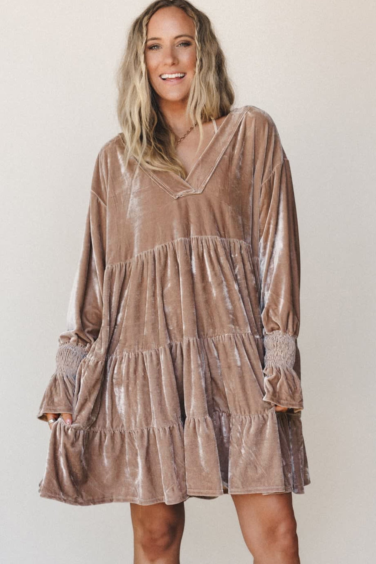Vestido de terciopelo