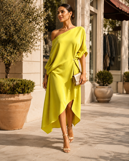 Sofía | Vestido asimétrico elegante Top Ventas