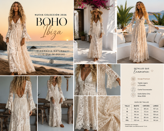 Vestido Bohemio Encanto Ibiza