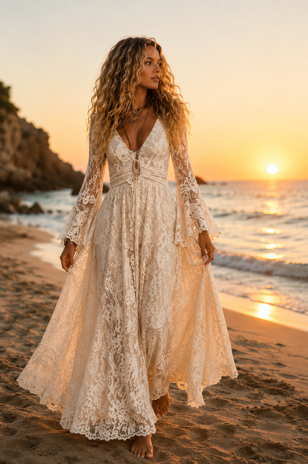 Vestido Bohemio Encanto Ibiza™ – Elegancia Natural de Verano