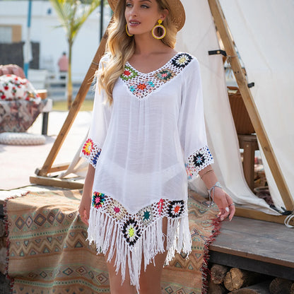 Túnica Crochet Boho