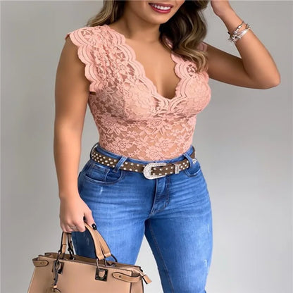 Lace Glow Top