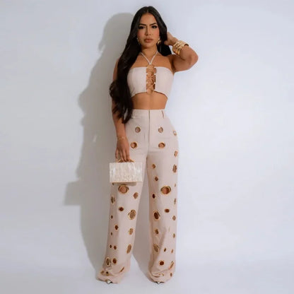 Conjunto Halter Glow