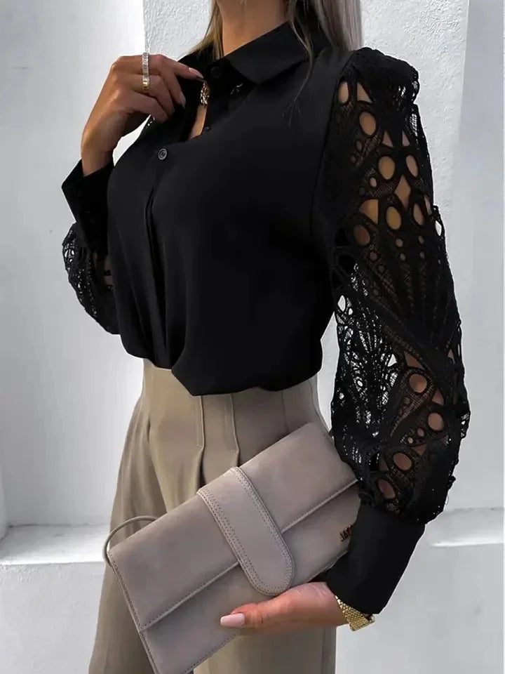 Blusa Encaje Sexy Victoria