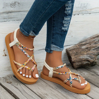 Sandalias Gladiador Mujer