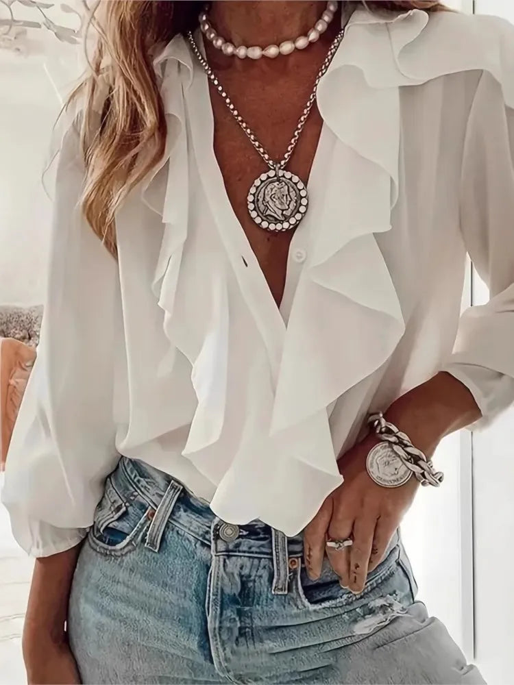 Blusa Ruffles Chic Ariana