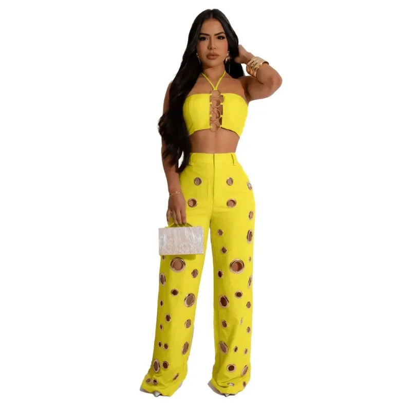 Conjunto Halter Glow