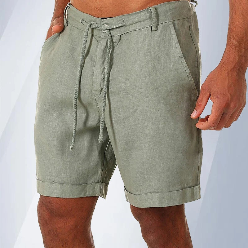 Shorts Casual Hombre | Lino y Algodón