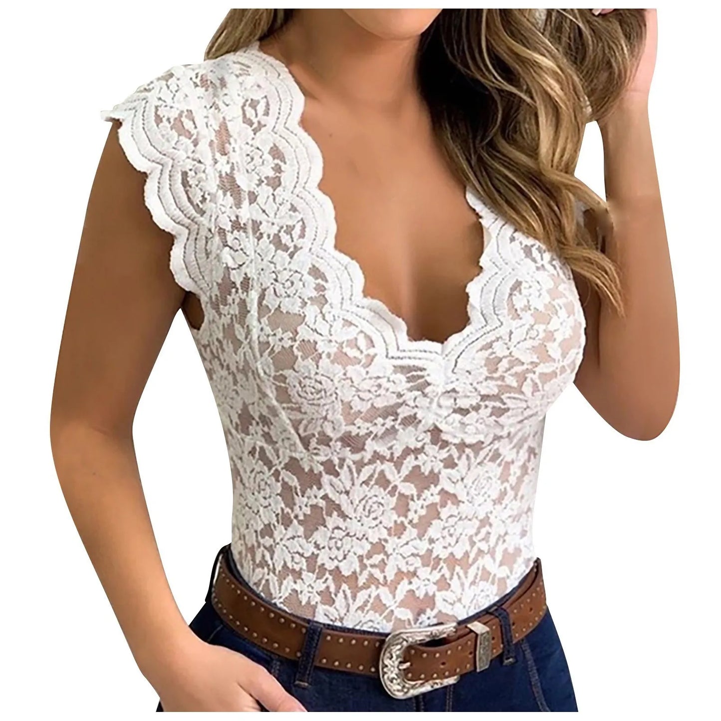Lace Glow Top