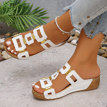 Sandalias Cuña Romana