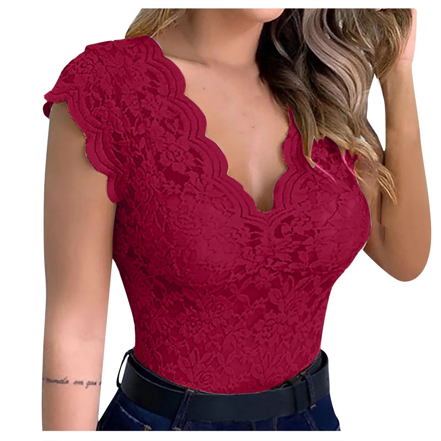 Lace Glow Top