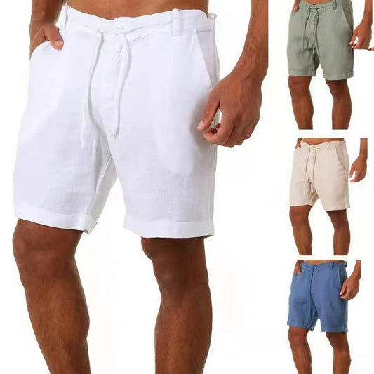Shorts Casual Hombre | Lino y Algodón
