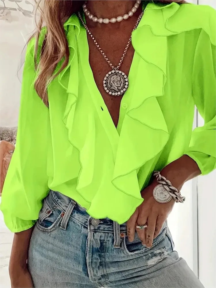 Blusa Ruffles Chic Ariana