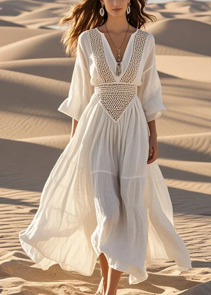 Vestido Alma Marina — Elegancia Frente al Mar