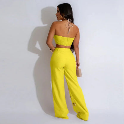 Conjunto Halter Glow